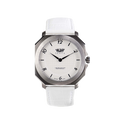 PieroUno Lady Attitude – Cassa Bianca, Cinturino Pelle Bianca