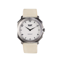 PieroUno Gentleman Attitude – Cassa Bianca, Cinturino Razza Bianca