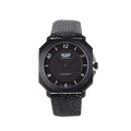 PieroUno Gentleman Attitude – Cassa Nera, Cinturino Razza Nera