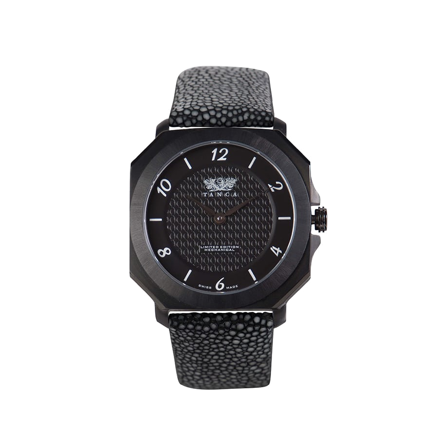 PieroUno Gentleman Attitude – Cassa Nera, Cinturino Razza Nera